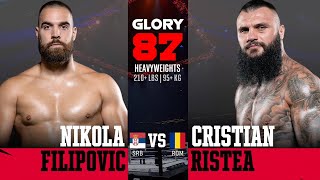 GLORY 87: Nikola Filipovic vs. Cristian Ristea - Full Fight