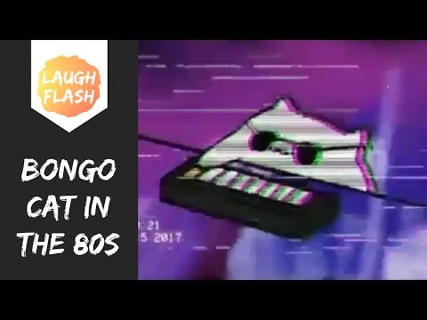 bongo-cat-ＶＡＰＯＲＷＡＶＥ-🔥😂-macintosh-plus-meme