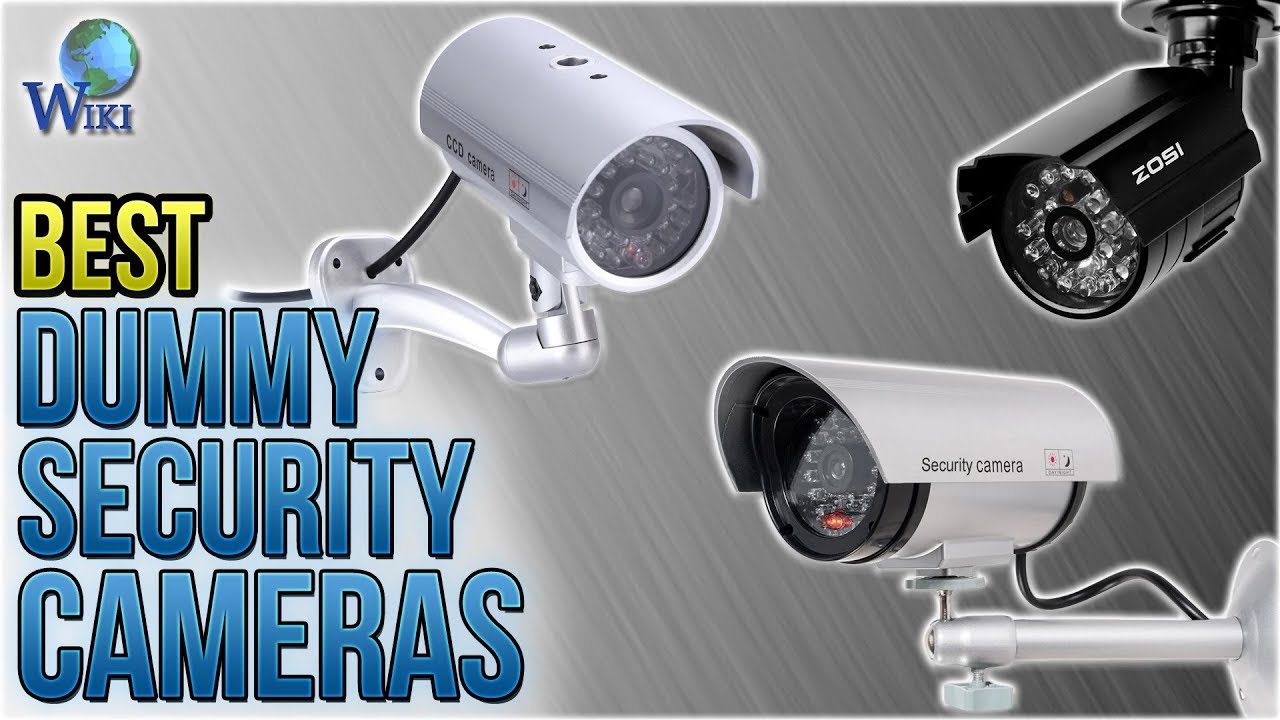 best fake outdoor security cameras