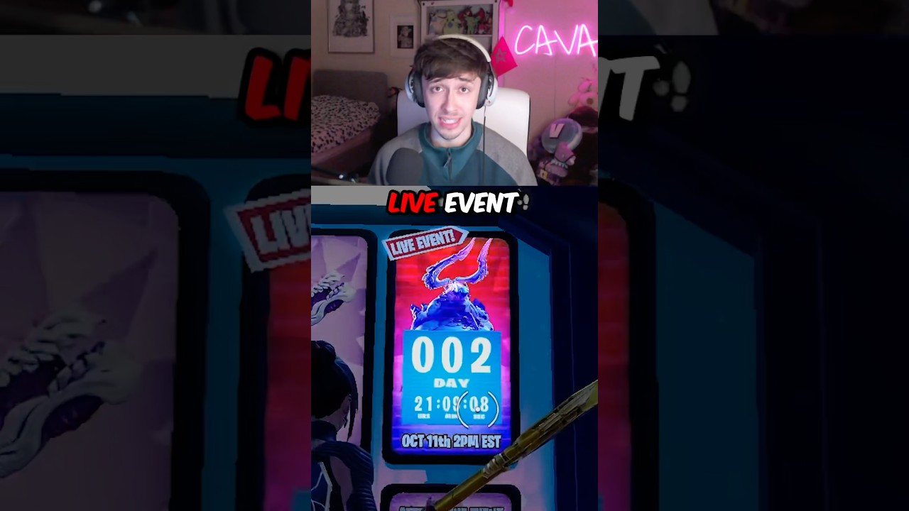 NEW LIVE EVENT IN FORTNITE SOON‼️👀