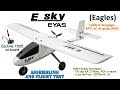 Esky eyas eagles 1100mm wingspan epo rc airplane pnp  eachine tx05 on board