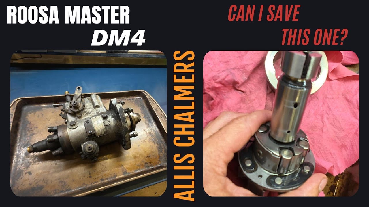 🔧 Stanadyne Roosa Master DM4 Injection Pump Teardown & Inspection 💥 ...