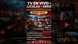 servicio de TV x internet series y películas fútbol demo de 4 horas gratis