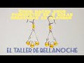 PENDIENTES FÁCILES -3 BOLAS BORDEADAS DE ALAMBRE. Cámara rápida. #dyd #alambrismo #manualidades