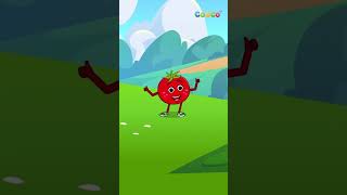 Lal tamatar bade majedar | लाल टमाटर बड़े मजेदार | Aaha Tamatar | Kids Poem and Hindi Balgeet #kids