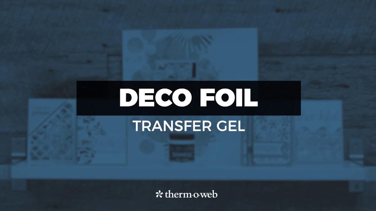 Deco Foil Transfer Gel Blanco, 4 fl oz