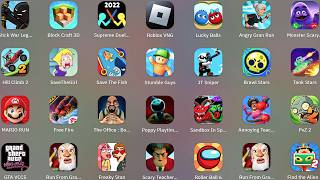Find The Alien,Lucky Balls,Freaky Stan,Grima Monster,Save The Fish,Hill Climb 2,Annoying Teacher