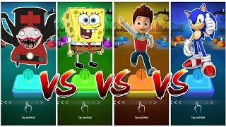 Cho Cho Charles 🆚 SpongeBob 🆚 Ryder 🆚 Sonic.🎶 Who will win?