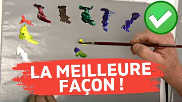 Quelles sont les différentes couleurs de la peinture ?