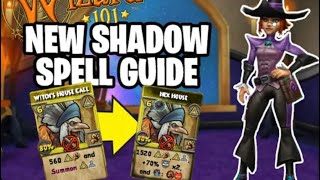 Wizard101: How To Get The New Shadow Spells For Your School! Wealth