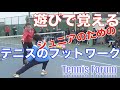 テニスのフットワークが身につかないジュニア選手に試してください｜遊びのなかで必要な動きは習得できる（講師：神谷勝則　第20回テニスフォーラムより）