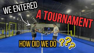 Our First Padel Tournament… We Weren’t Ready For This 😬