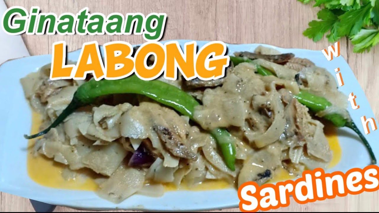 Ginataang Labong with Sardines | Panlasang kusina - YouTube