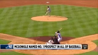 McGonigle named No. 1 prospect in all of baseball