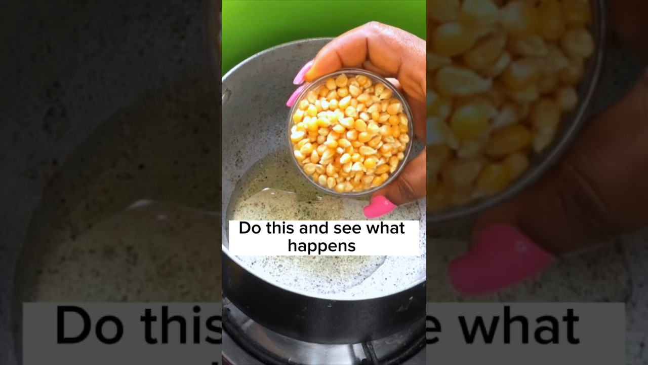 How to make popcorn without a machine Full video on my channel.