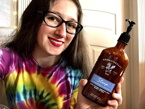 Video: Bath and Body Works Lavender Kamille Sleep Body Lotion Review