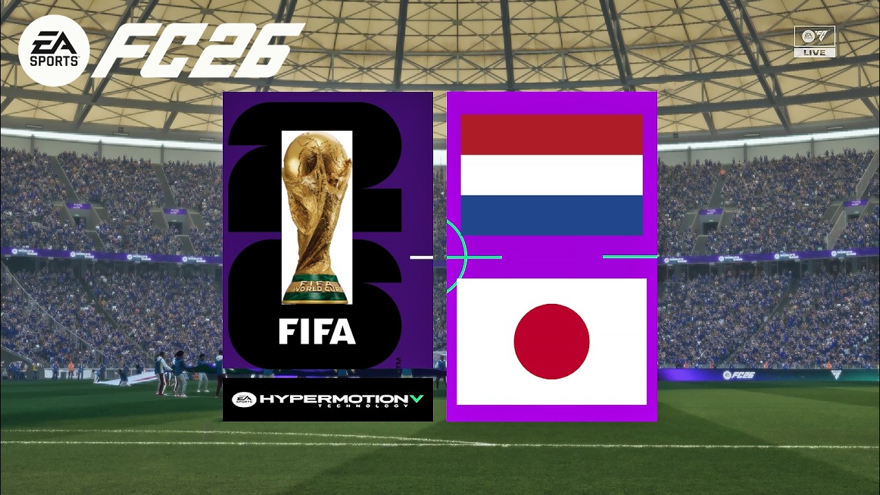🇳🇱 FC 26 オランダ vs 日本 🇯🇵 | FIFAワールドカップ2026 グループ