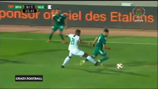 ملخص مباراة الجزائر بوركينافاسو 1\1تعادل بطعم الهزيمة