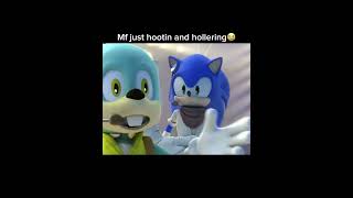 straight up noise pollution😂 #fyp #sonicboom #sonicmemes #sonicthehedgehog #funny #reaction