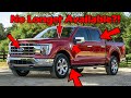 5 Things No Longer Available On The 2021 F150!