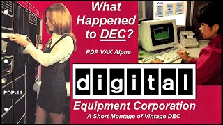 История компьютеров: краткий монтаж технических архивов DEC Digital Equipment Corp., PDP, VAX VMS HP