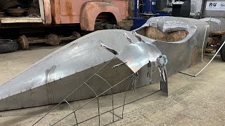 Building A Custom Car From Scratch- mock up to build the frame