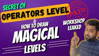 How to Draw Operators levels & Trade II Learn to Draw Operators Levels for Beginners