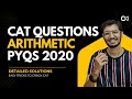 CAT 2025 | Solving Arithmetic 2020 All Slots | Detailed Solutions
