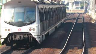 {EAL} Northbound MLR train (E74-E83) passing Tai Hang