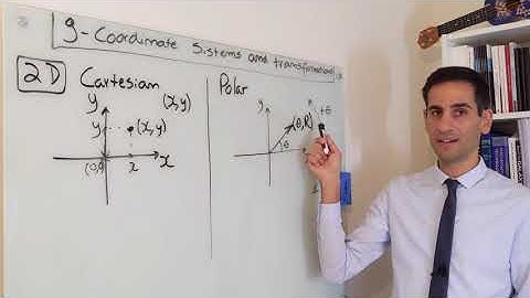 9.1 - Polar coordinates and Cartesian coordinates: 2D - the basics