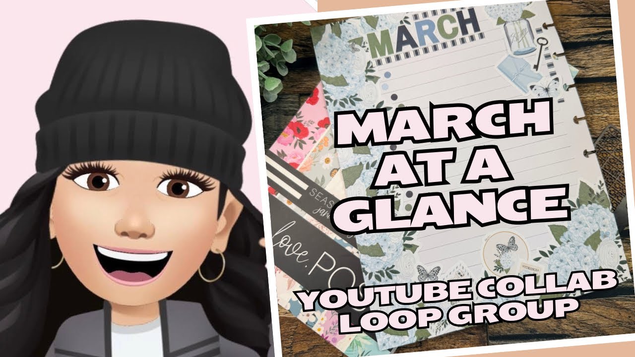 Monthly Card & Letter  Tracker | YouTube Collab Loop Group 