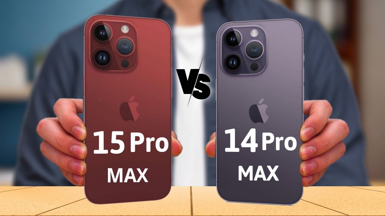 Exploring the Evolution: iPhone 14 Pro Max vs. iPhone 15 Pro Max