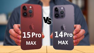 iPhone 15 Pro Max vs iPhone 14 Pro Max