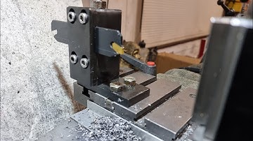 Making a Lathe rear parting off holder part 3 Myford or any lathe
