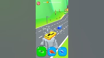 Shape shifting game very enjoying new hyper casual game #shots #funnygamevideos