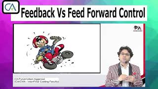 Feedback VS Feed Forward Control | Purushottam Sir Costing classes