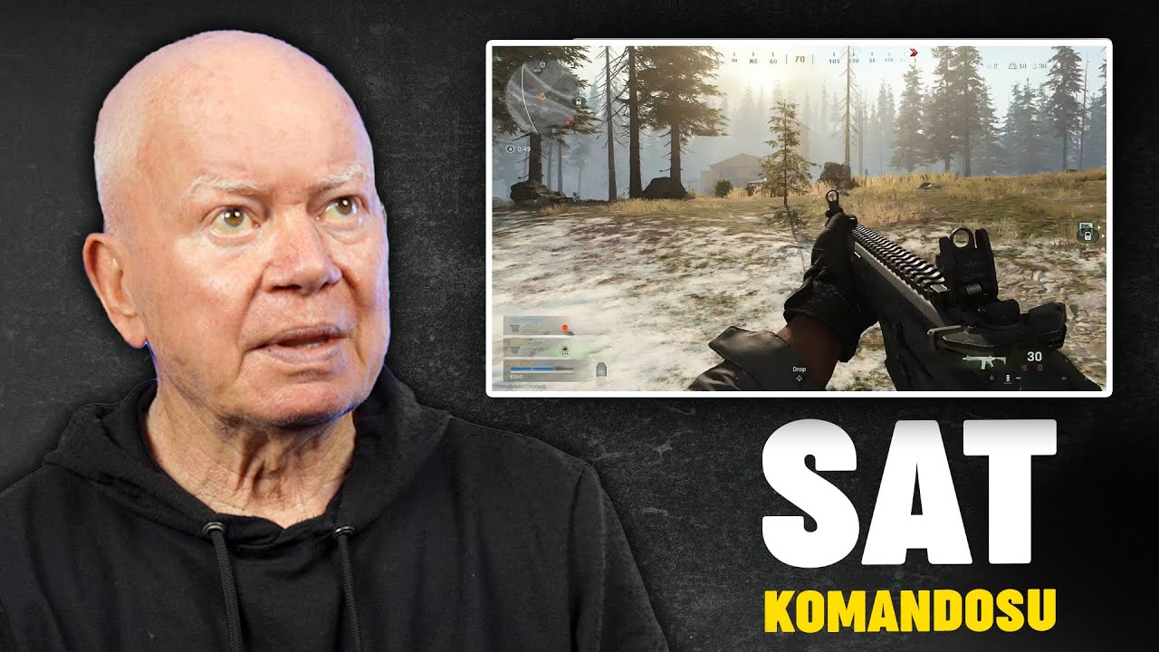 SAT KOMANDOSU OYUNLARDAKİ SAVAŞ SAHNELERİNİ İZLİYOR!