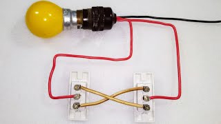 2 two way switch 1 bulb holder wiring connection|सीडी वायरिंग कैसे करते है| electrical yogi