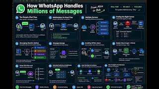 How WhatsApp Handles Millions of Messages | System Design