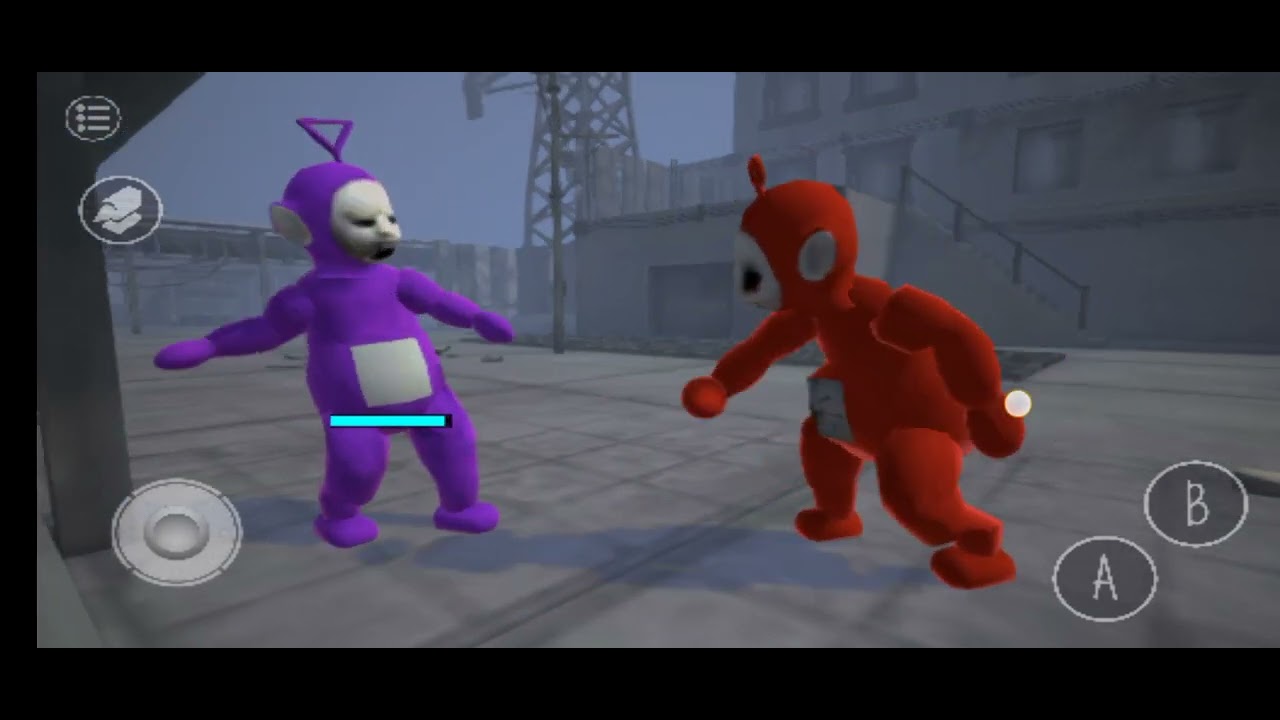 tinky winky vs po in slendytubbies 3 - YouTube