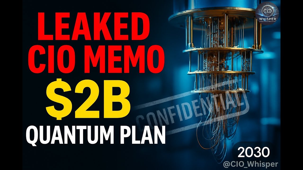 Leaked CIO Memo: Bravora’s $2B Quantum Plan 2030