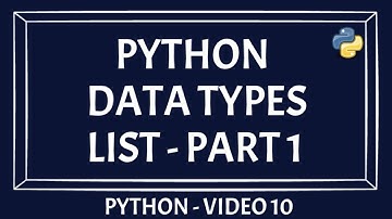 Python Data Type List | Python List Data Type | Part 1 | Beginners Guide [PYTHON TUTORIAL]