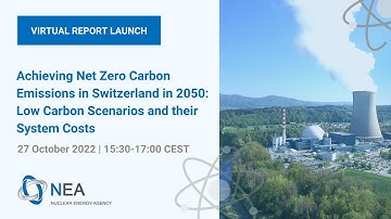 Achieving Net Zero Carbon Emissions in Switzerland in 2050 (report launch)