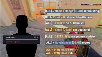 What a 95 leetify aim rating looks like 🫧