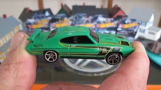 '70 Pontiac GTO Judge - Hot Wheels American Muscle Toy Car Unboxing Review - Beautiful Green - 1970