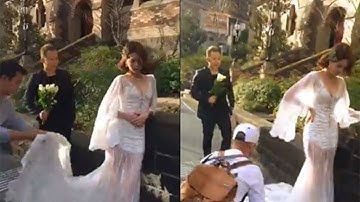 Ông bầu Khắc Tiệp và chân dài Ngọc Trinh ra nước ngoài chụp hình cưới – TIN NHANH 24H VN