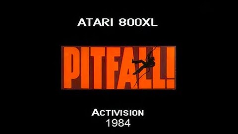 Atari XL/XE - Pitfall! [Activision] 1984
