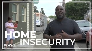North Portland renters say homeless people are breaking into apartment building