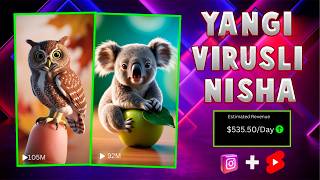 VIRUSLI NISHA KICHKINTOY HAYVONLAR VIDEOLARINI TAYYORLASH YOUTUBE DARSLIGI YUTUB HAQIDA screenshot 5