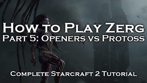 [Starcraft 2: HoTS] Zerg Tutorials - Build Order Openers vs Protoss (ZvP)